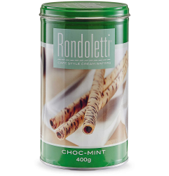 Rondoletti Chocolate Mint Wafer Sticks 400g
