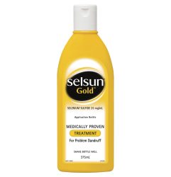 Selsun Gold Anti-Dandruff Treatment Shampoo 375ml