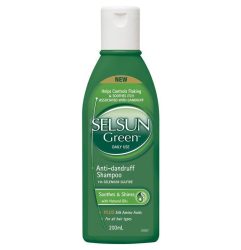 Selsun Green Anti-dandruff Shampoo with Menthol Peppermint Oil 200ml