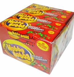 Wrigleys Hubba Bubba Bubblegum Chewing Gum Strawberry Flavour
