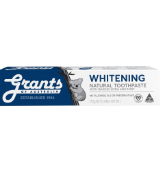 Grants of Australia Whitening Toothpaste with Baking Soda and Mint 110g