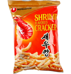 Nongshim Shrimp Crackers Chips Snack Pack 75g X 20 Bags