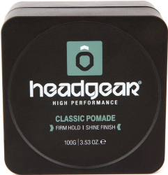 Headgear Firm Hold Shine Finish Classic Mens Hair Pomade 100g