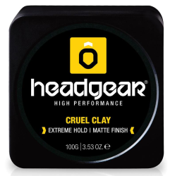 Headgear Extreme Hold Matte Finish Cruel Clay Mens Hair Styling 100g