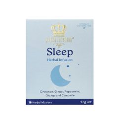 Queen Victoria Sleep Herbal Infusion Premium Tea Bags 18 Pack