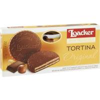 Loacker Wafers Original Hazelnut Tortina Milk Chocolate Biscuits 125g