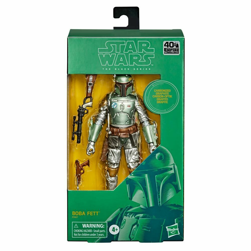 Star Wars Boba Fett Carbonised Metallic 6" Action Figure Black Series - Image 5