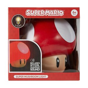 Nintendo Super Mario Mushroom Light Lamp 3D