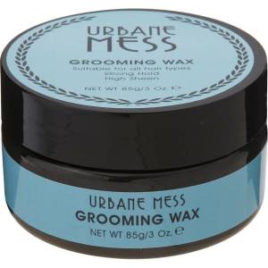 Urbane Mess Men Hair Styling Grooming Wax Strong Hold High Sheen 85g
