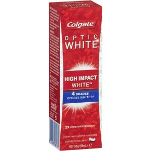 Colgate Optic White High Impact Teeth Whitening Toothpaste 85g