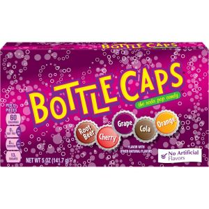 Wonka Bottle Caps Soda Pop Candy Theatre Box 141g