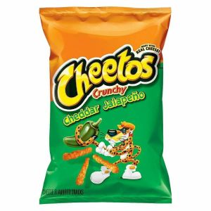 Cheetos Cheddar Jalapeno Crunchy Chips Snacks 227g