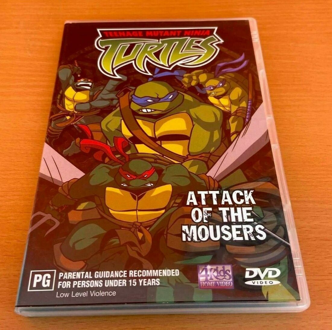 Teenage Mutant Ninja Turtles TMNT DVD - Attack of the Mousers
