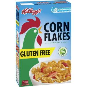 Kelloggs Corn Flakes Gluten Free Cereal 270g
