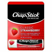 Chapstick Classic Strawberry Lip Balm with SPF 4g Pack
