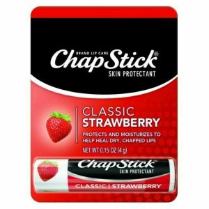 Chapstick Classic Strawberry Lip Balm with SPF 4g Pack